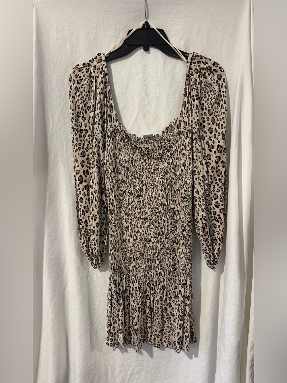 Bila 77 Leopard Print Mini Dress